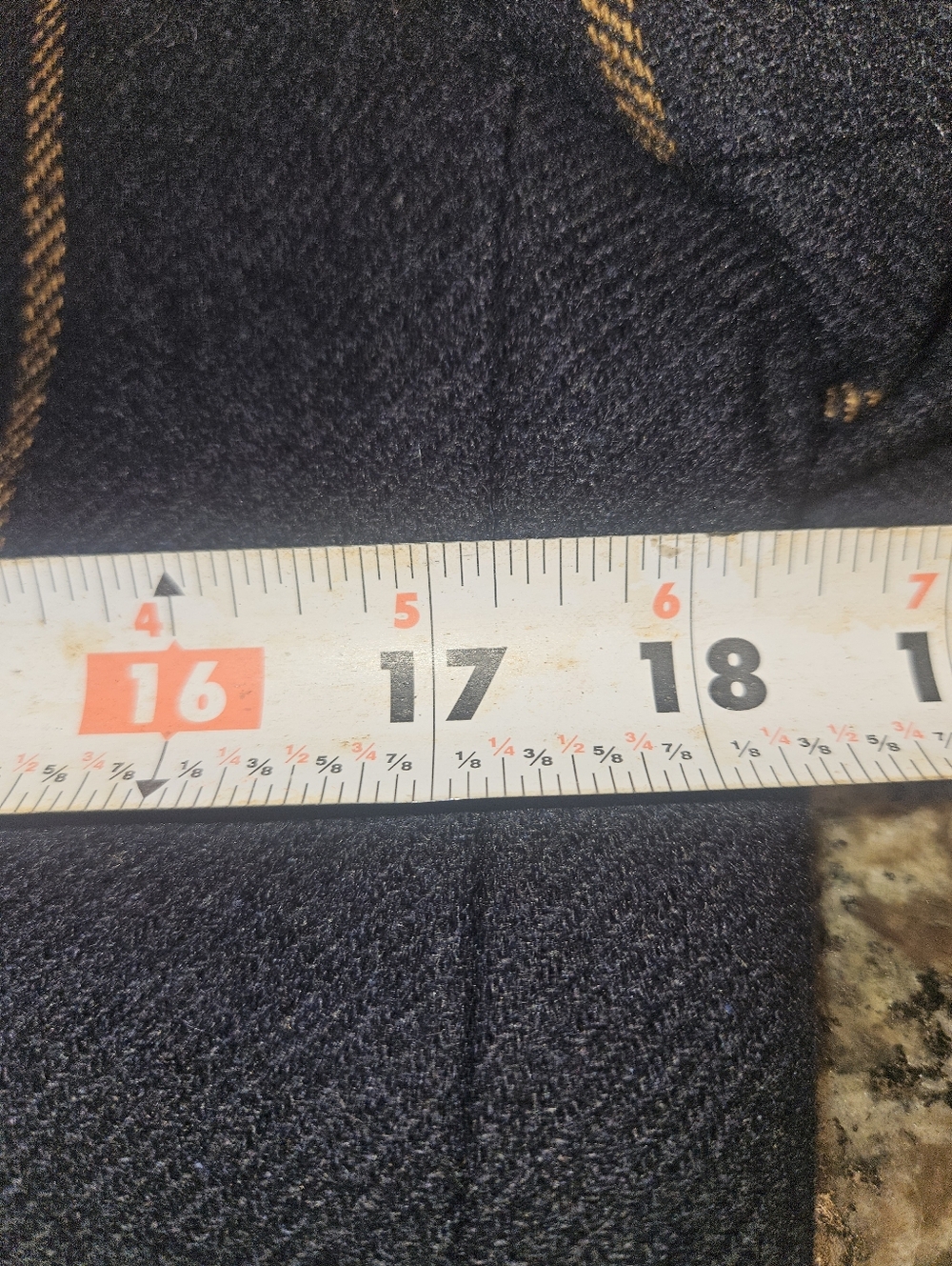 Madewell Larsen Windowpane Blazer Navy Brown Size Small - Picture 6 of 7